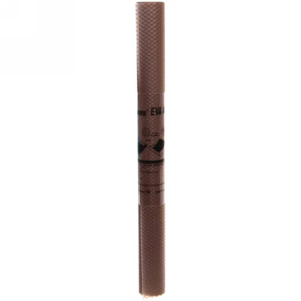 Коврик для кухонных ящиков в рулоне 45*90см «Бусинка» коричневый