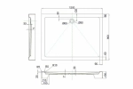 Душевой поддон Royal Bath HP 120х90
