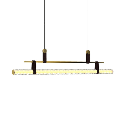 Подвесной светильник 8501P/L brass/clear