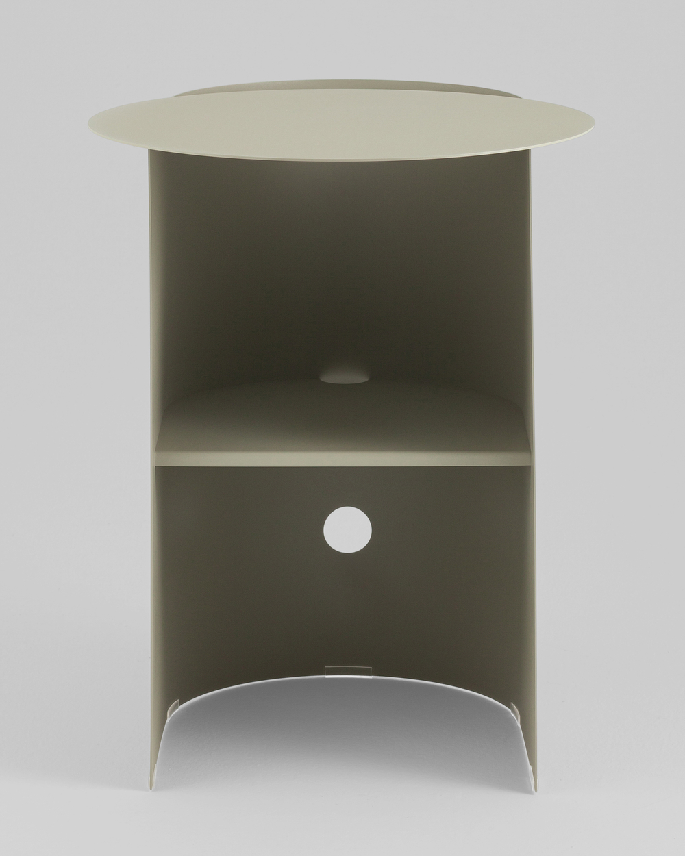 Журнальный столик Floire металл оливковый