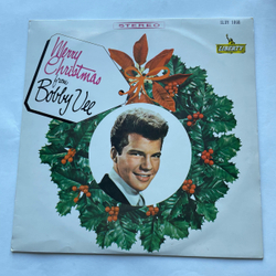 Винтажная виниловая пластинка LP Bobby Vee, Merry Christmas From Bobby Vee (The Christmas Album) (Япония 1962) (Красный Винил)