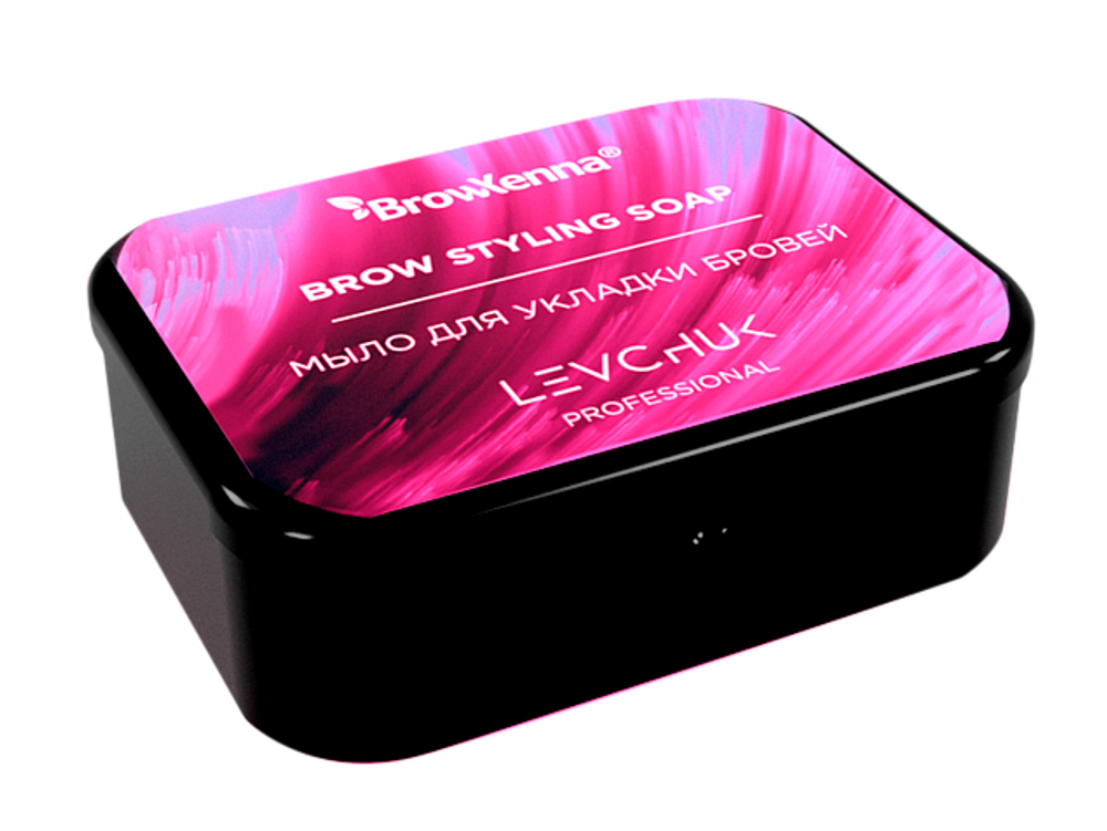 Мыло для бровей BrowXenna® Розовое, Soap pink, 25 г, rus/eng, 1 шт.
