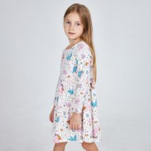 Платье для девочки с единорогами KOGANKIDS