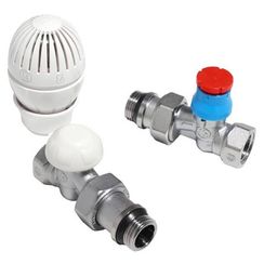 Комплект Giacomini подключения радиаторов термост. прямой DN15 PN10 R470FX013