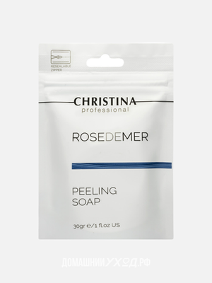 Пилинговое мыло Rose de Mer Soap Peel, Christina, 30 гр