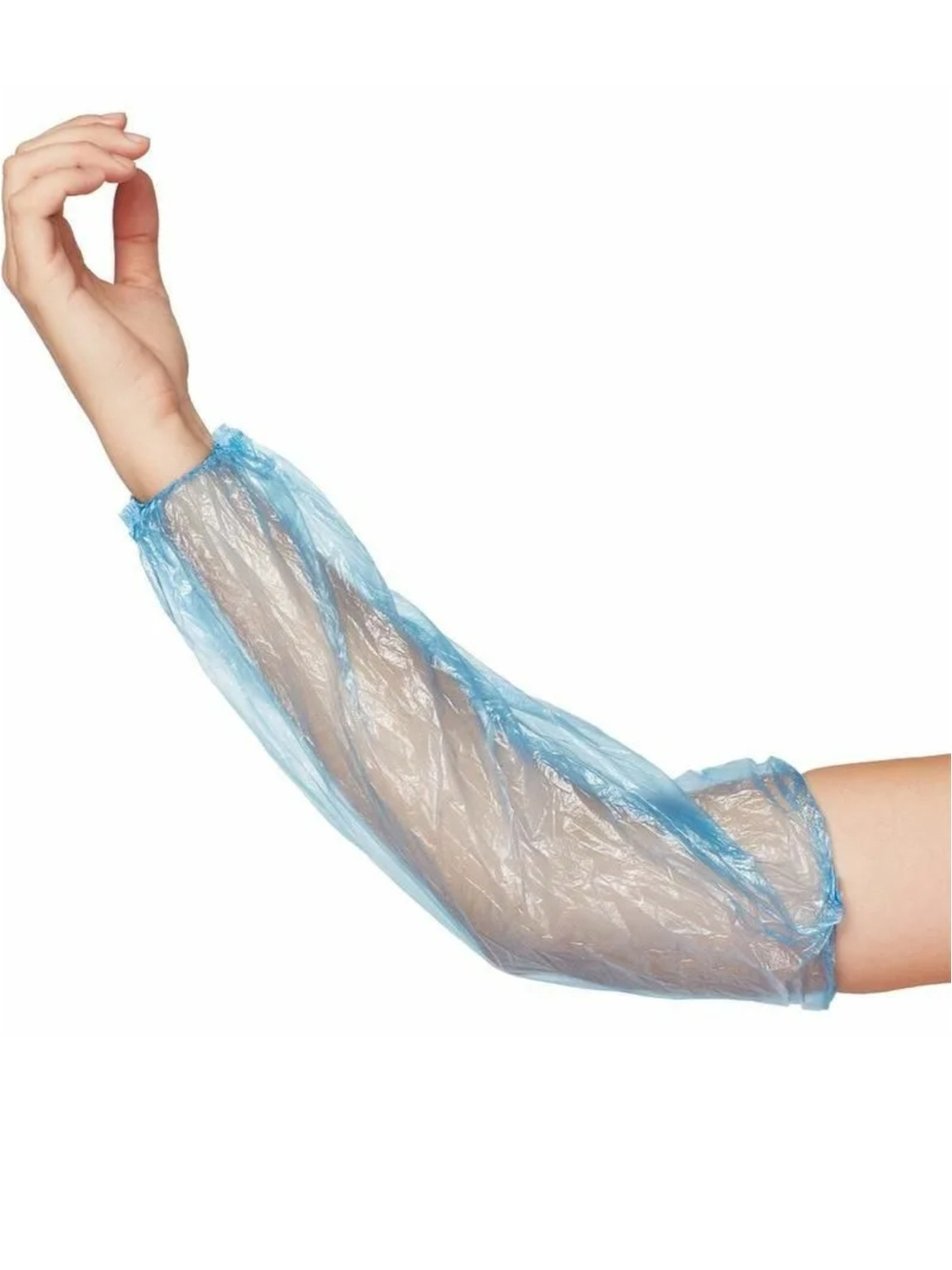 НАРУКАВНИКИ 40*25 ГОЛУБЫЕ 50 ПАР. 20 УП.