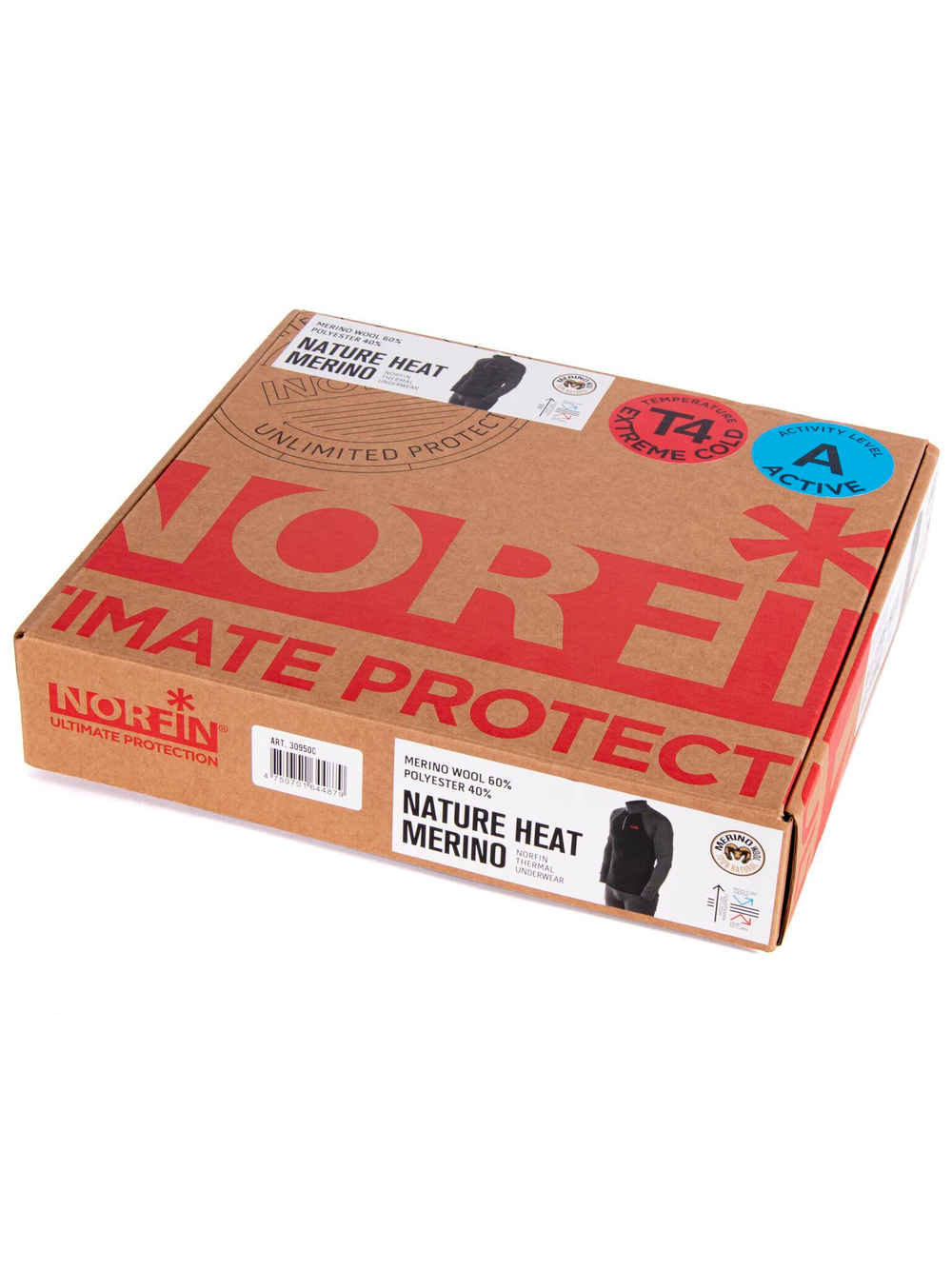 Термобелье Norfin NATURAL HEAT MERINO, размер L