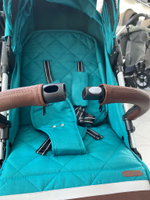 Коляска прогулочная Babalo 2023 Изумруд белая рама