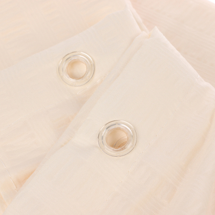 Штора для ванной 180х200см SWANNY, CREAM5, экрю, полиэстер, SWC-80-24-CRM