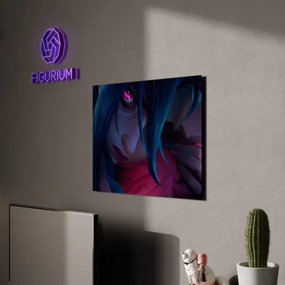 Постер Jinx hugs - Arcane