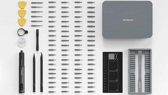 Электрическая отвертка Xiaomi ATuMan Duka E3 Electric Precisoon Screwdriver Set (95 в 1)