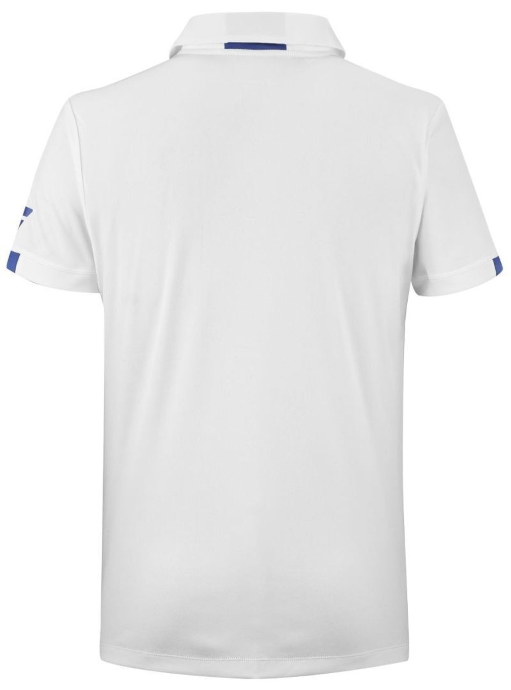 Детская теннисная футболка Babolat Boys Play Polo Shirt - white/white