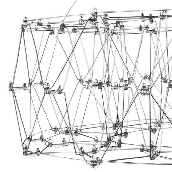 SL6602.103.48 Светильник подвесной ST-Luce Хром/Прозрачный LED 1*48W 4000K GRAVETTA