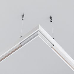 Соединитель угловой L-образный для треков накладных Maytoni Accessories for tracks Exility TRAM034CL-41W