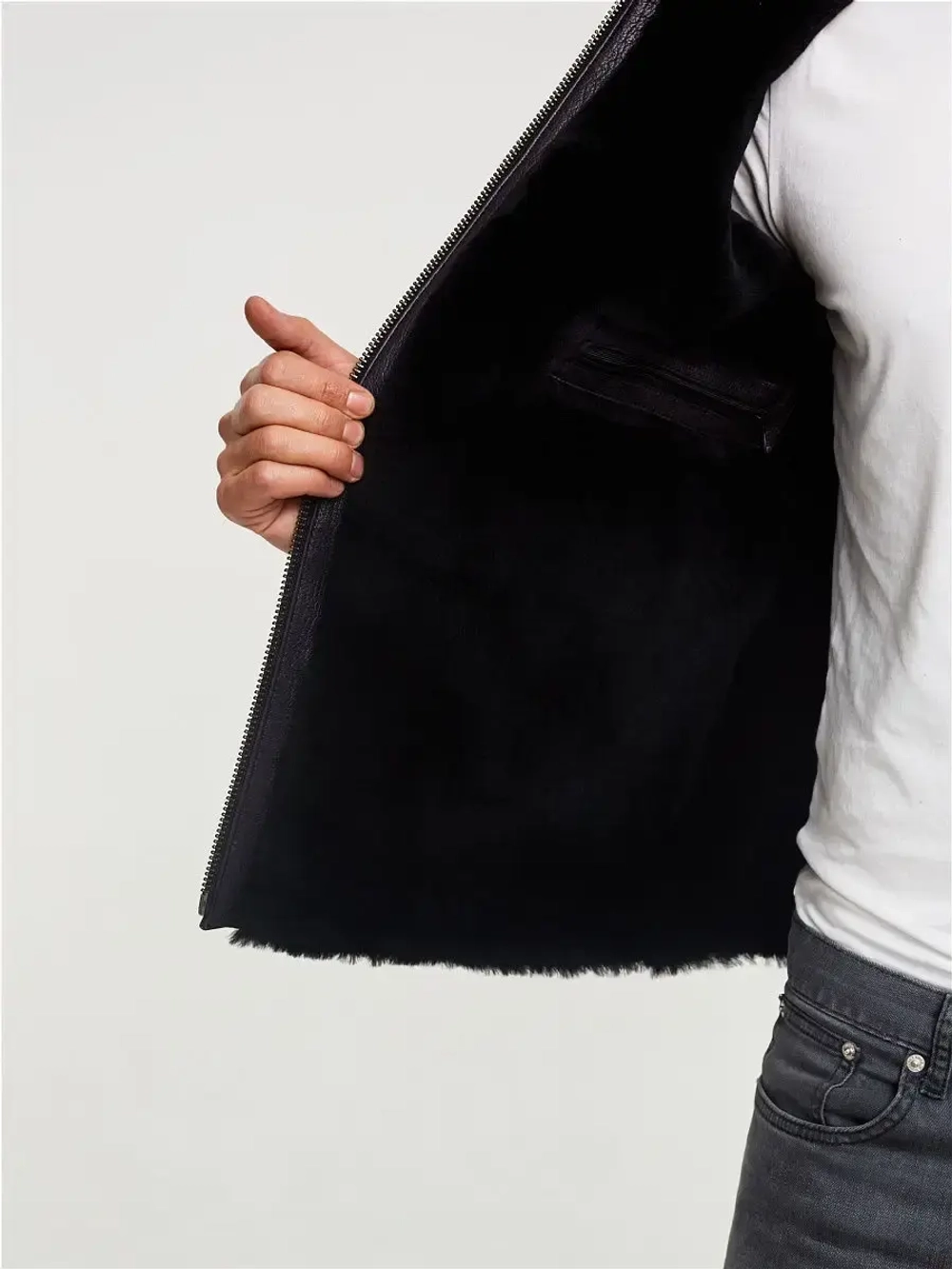 Дубленка мужская натуральная Турция