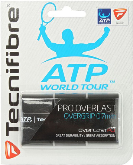 Намотки теннисные Tecnifibre Pro Overlast 3P - black