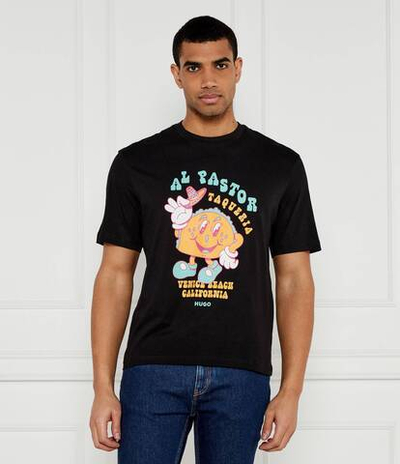 Футболка Nugotacos Hugo Blue - черный(50532123)