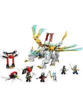 Конструктор NINJAGO 71786 Ледяной Дракон Зейна