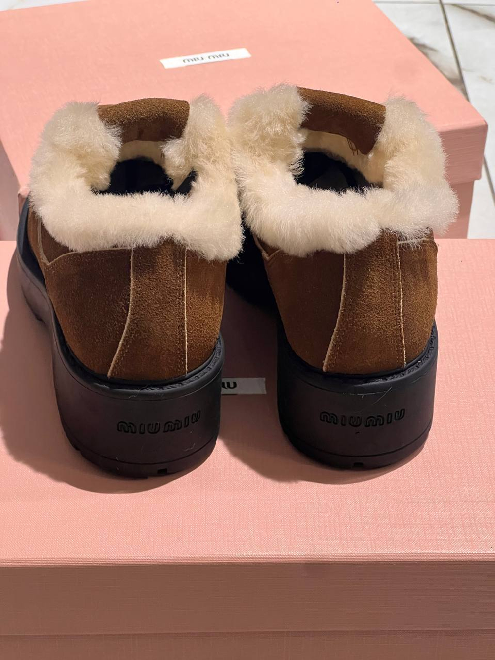 Ботинки MIU MIU