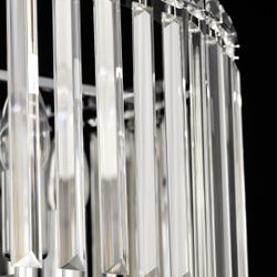 Citilux Джейн CL306161 Хрустальная подвесная люстра Хром