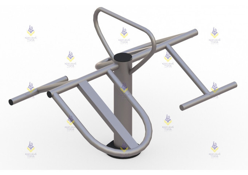 Уличный тренажер «двойной Пресс»