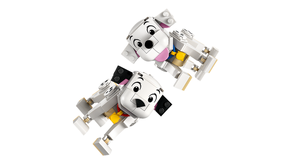 Набор LEGO Disney «101 далматинец»: Сборные игрушечные щенки Лаки и Пенни (43271) Лего для детей