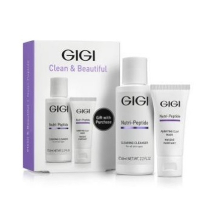Набор подарочной косметики для идеально чистой кожи GiGi Nutri-Peptide Clean and Beautiful