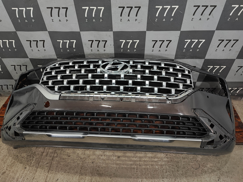 Бампер передний Hyundai Santa Fe 4 (TM) 20-24 Б/У Оригинал 86511S1500