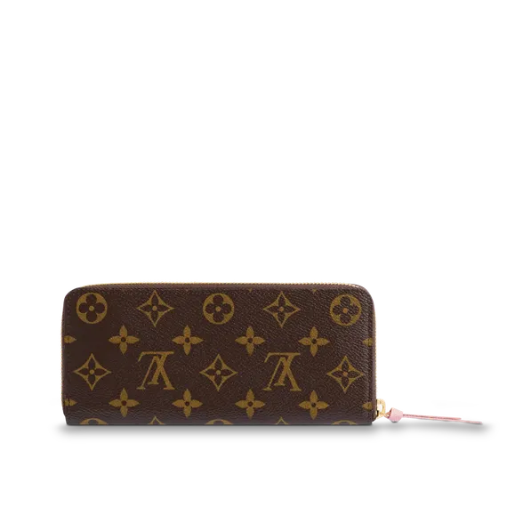 Кошелек женский Louis Vuitton Clemence коричневый