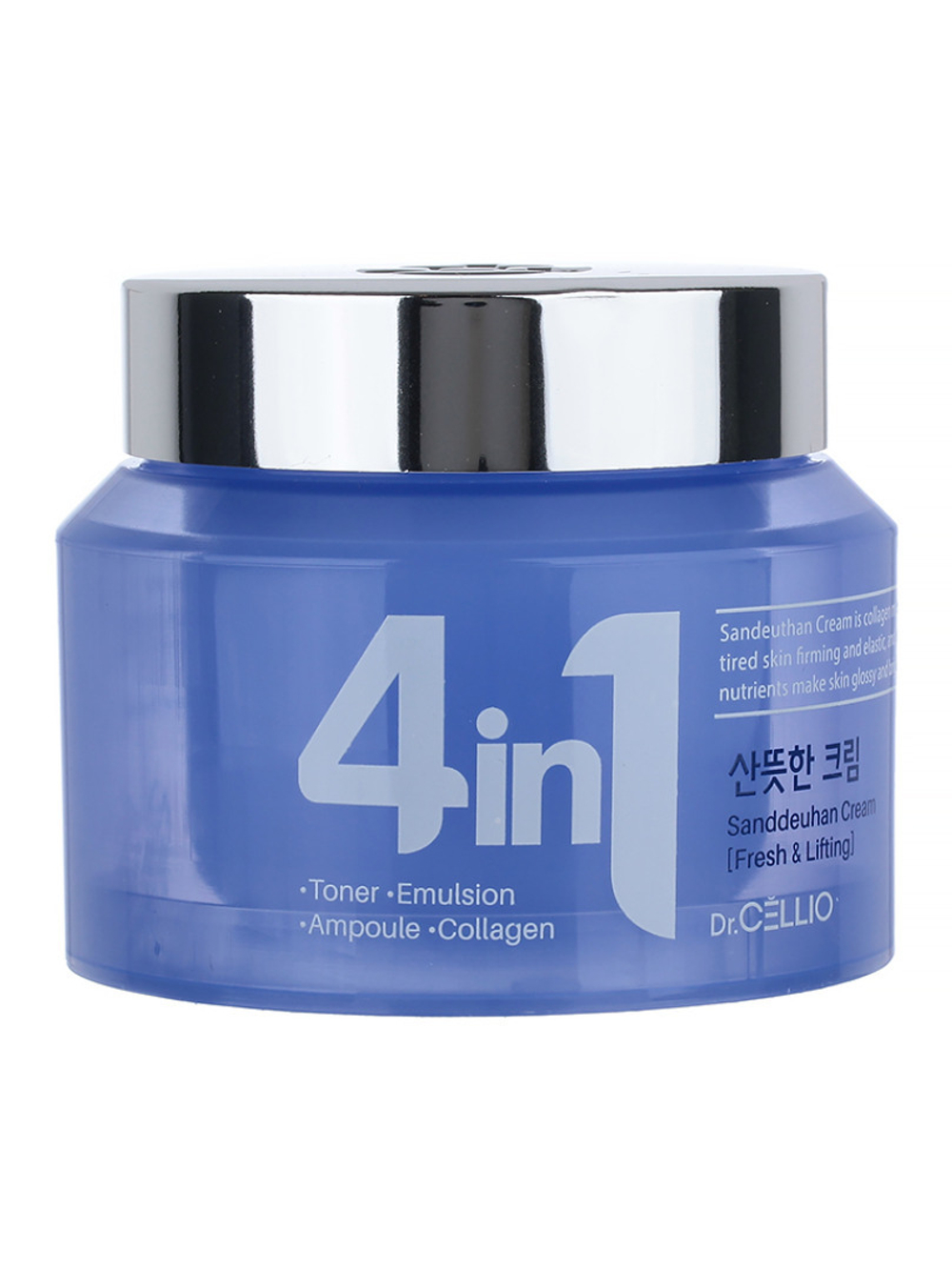 Крем 4 в 1 для лица с коллагеном Dr. Cellio G50 4 In 1 Sanddeuhan Collagen Cream (70мл)