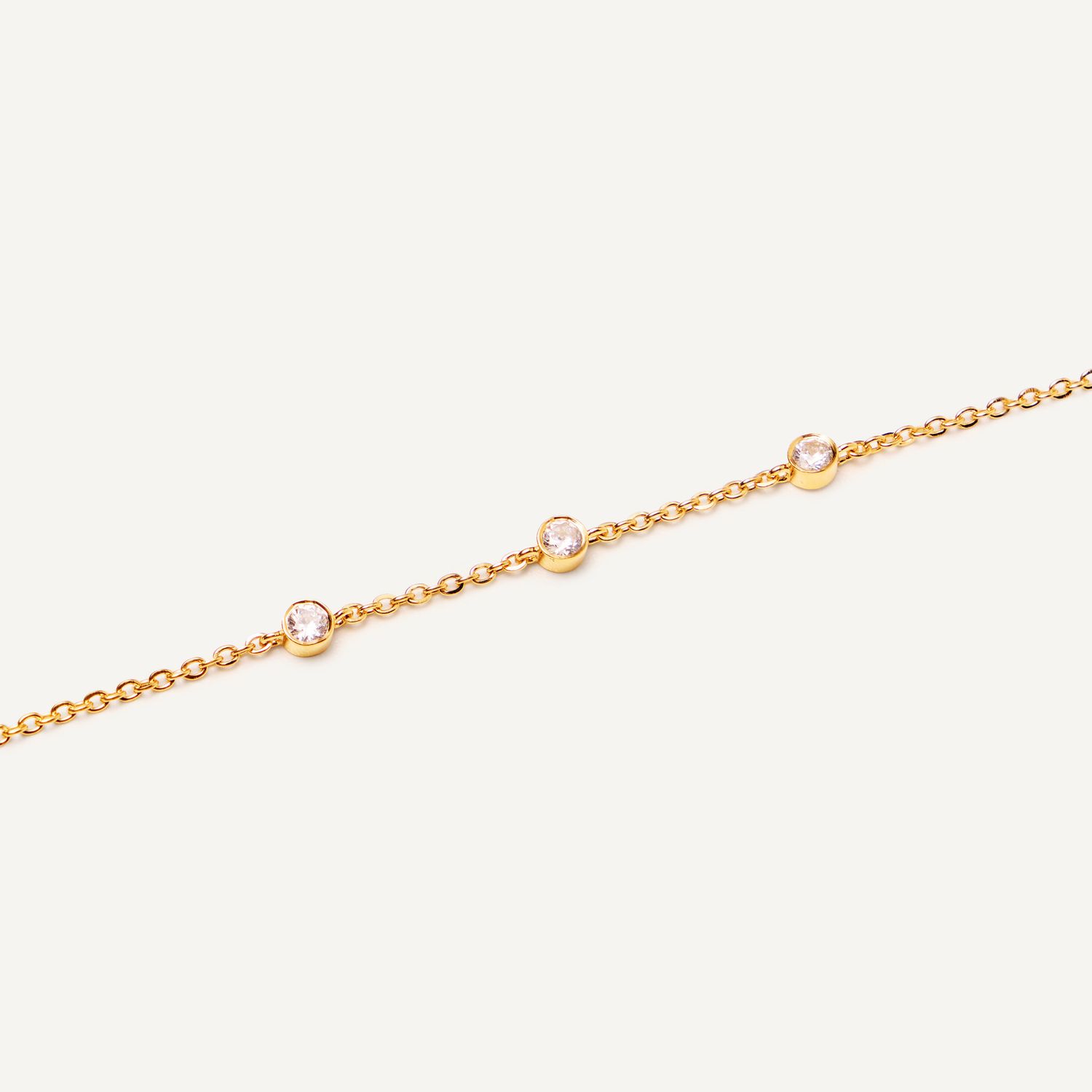 Браслет Three Shiny Dots Bracelet Gold