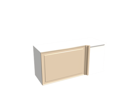 Кухня Модуль ШВУГ 1009 Белый / Антично-бежевый