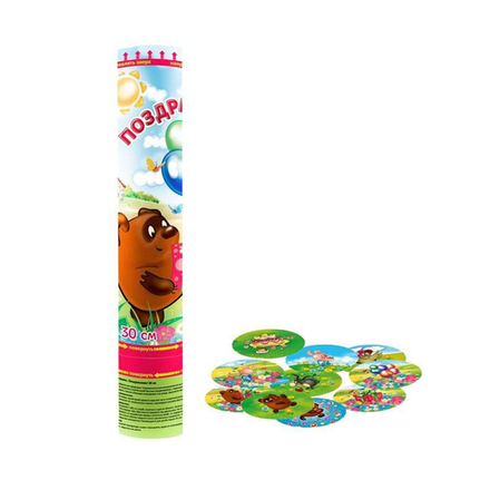 Хлопушка поворотная Винни Пух и все все все 30см.