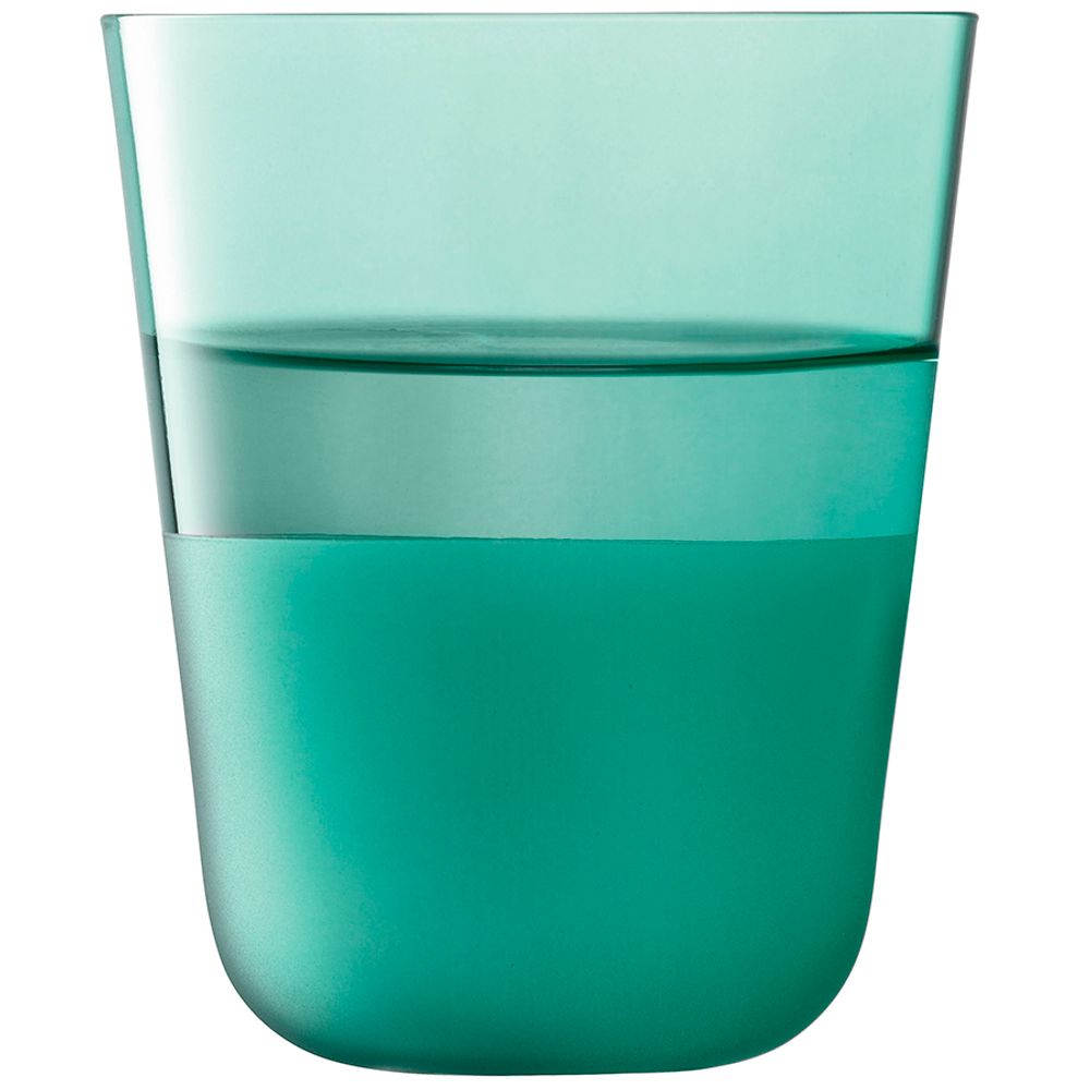 Набор стаканов Arc Contrast, 380 мл, бирюзовые, 2 шт.