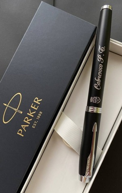 Ручка-роллер Parker IM Matte Black CT