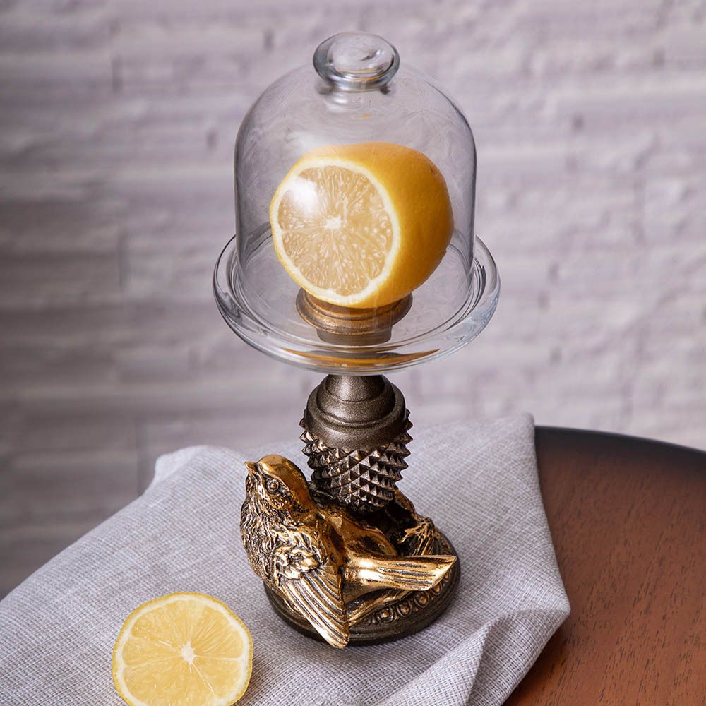Лимонница Терра Сонг Бронза с чашей из стекла