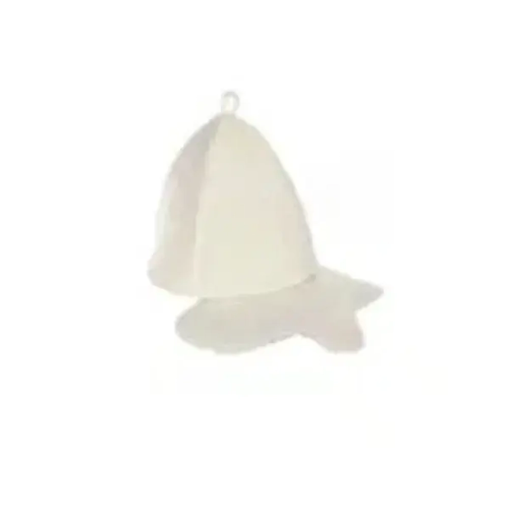 Набор банный без вышивки «Классика» 2 предмета (шапка, варежка) (евро)