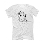 Футболка "Черный терьер - рисунок"