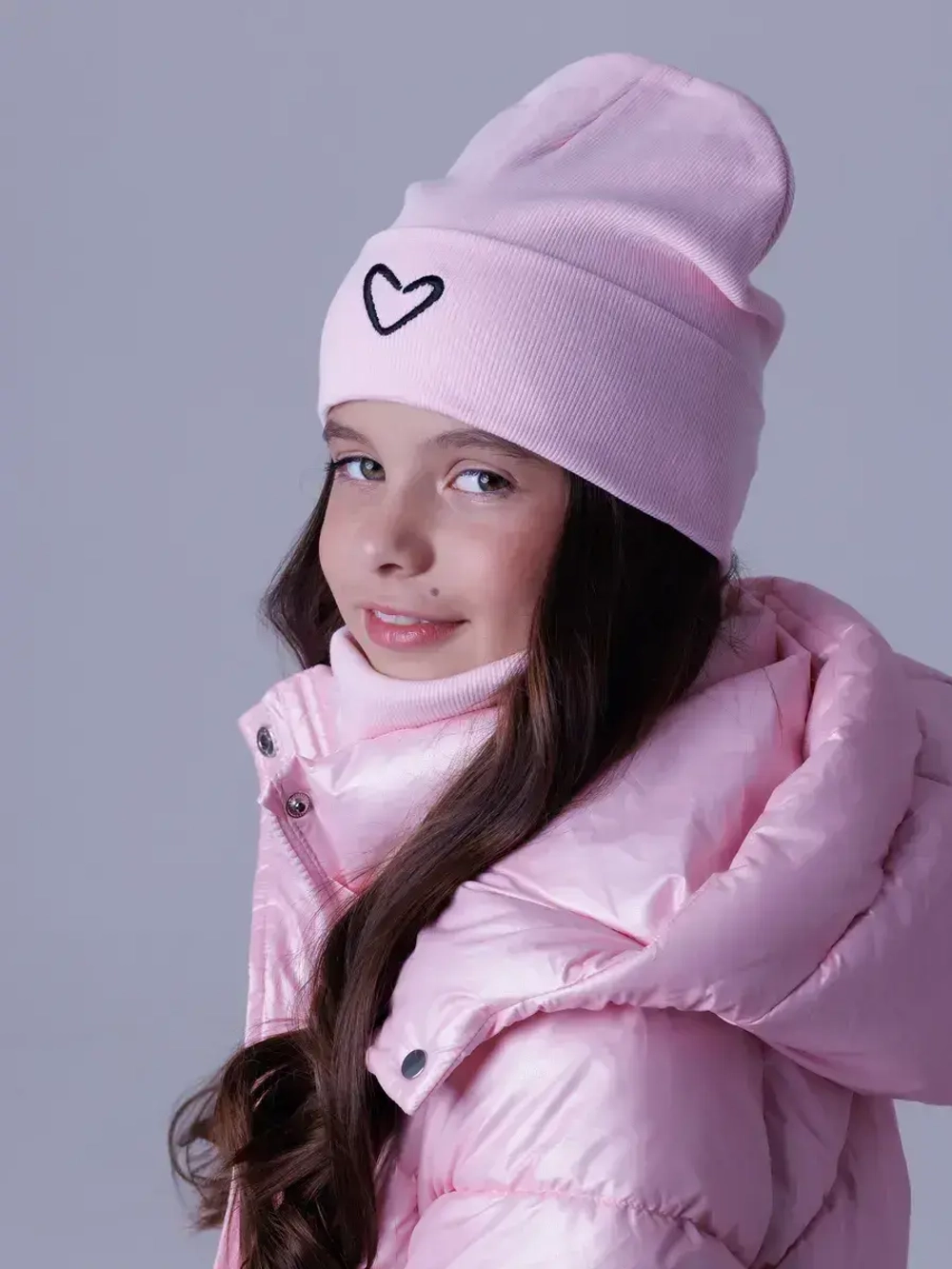 Шапка для девочки на осень