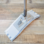 Швабра с черенком 120см с насадкой из микрофибры микроворс, Happy Panda