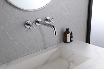 Смеситель ABBER Wasser Kreis AF81121 для раковины скрытого монтажа, хром