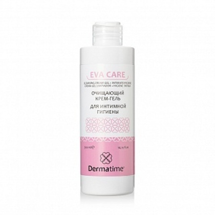 DERMATIME EVA CARE Cleansing Cream-Gel – Очищающий крем-гель для интимной гигиены 300 мл