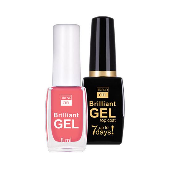 Гелевый лак «Бриллиантовый блеск» – 423 «Королевский пион» | CIEL