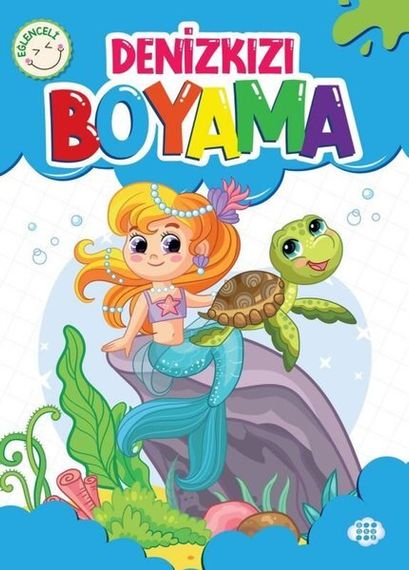 Eğlenceli denizkızı boyama