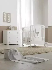 Тумба Erbesi Dudu White/Tortora