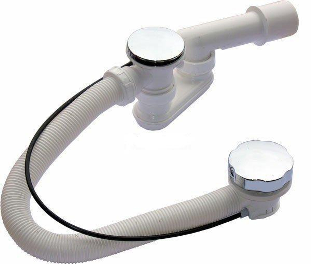 Слив-перелив для ванны, полуавтомат Jacob Delafon  E70174-CP  хром