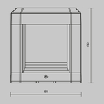 Ландшафтный светильник Outdoor O019FL-L13GR3K