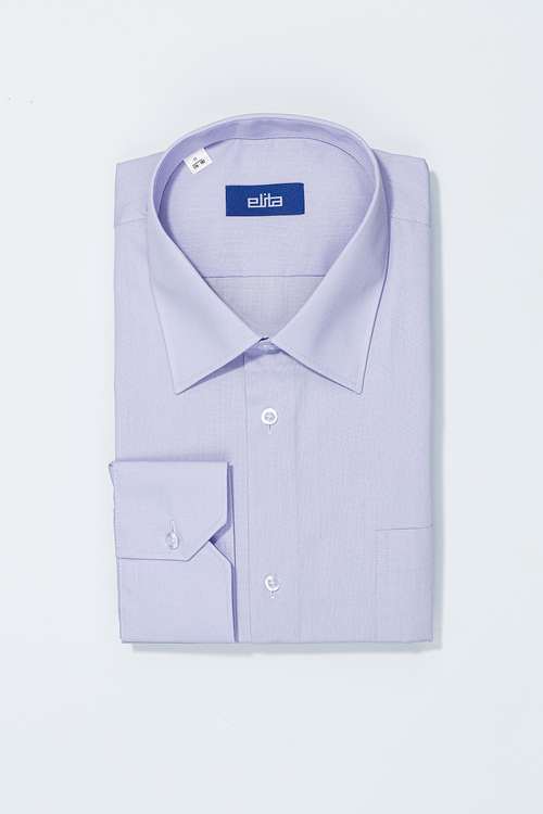 Сорочка детская ELITA длинный рукав, цвет светло-фиолетовый, хлопок/пэ 69612 34