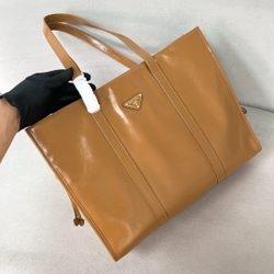 Prada Large Leather Tote Bag 39 cm