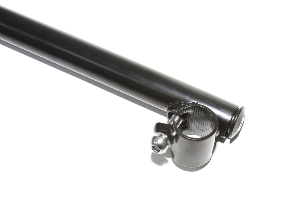 Шток штырь держатель руля D25.4mm L300mm черный для велосипеда